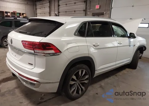 2022 Volkswagen Atlas Cross Sport 3.6L V6 Sel Premium R-Line from USA, damaged, VIN 1V2FE2CA5NC227510